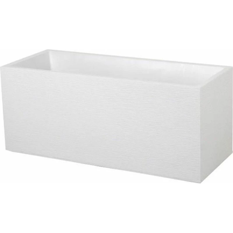 EDA Graphit Hvid Polypropylen Plantekasse 99,5 x 39 x 43 cm