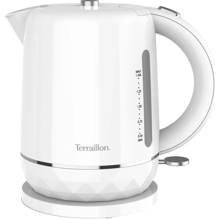 Terraillon Diamond Vattenkokare 1,5L 2200W Hvid