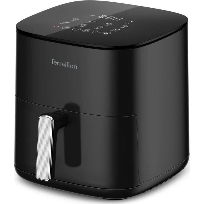 Terraillon Cook & Fry Airfryer 5L 1500W, Sort