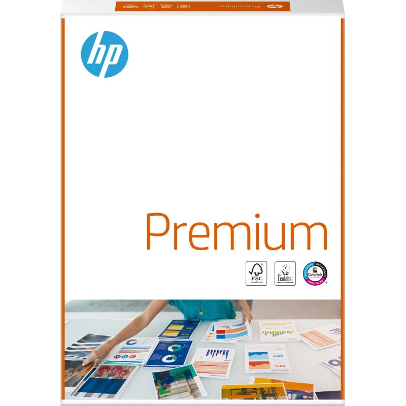HP Premium A4 90 g/m² 500 ark Hvid