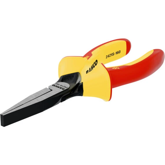 Bahco VDE/1000V fladtang 160 mm (kæbe 50 mm)