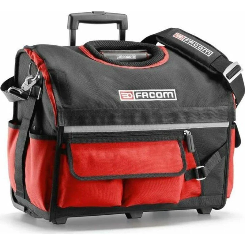 Facom Probag 20 Værktøjstaske med hjul, rød/sort
