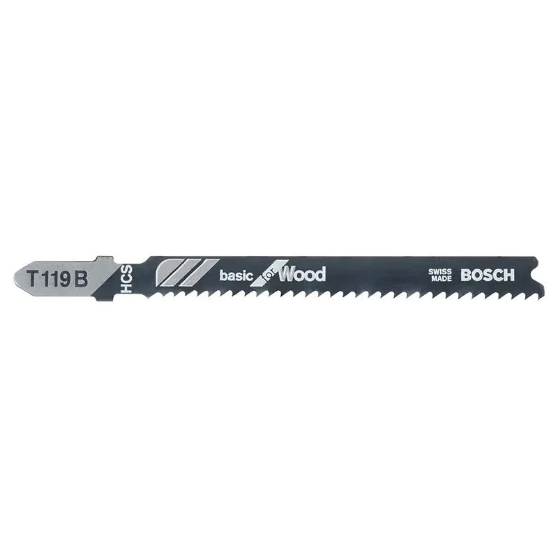 Bosch T 119 B Stiksavklinge T 119 B Træ 3 Stk