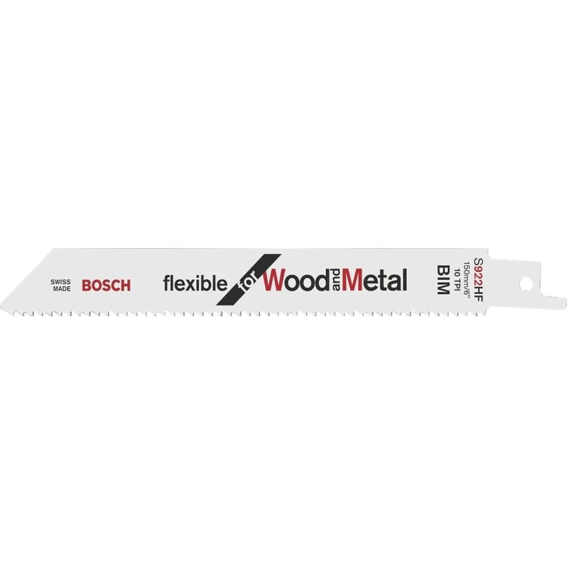 Bosch S 922 HF Flex Savklinge, 100 stk, 150 mm