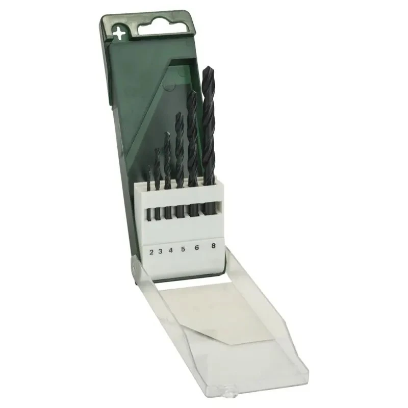 Bosch Metalbor HSS-R Sæt Ø2-8mm 6 Stk - 2609255029