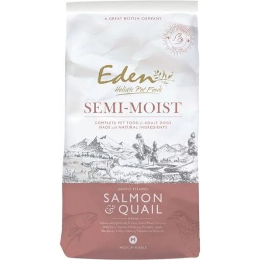 Eden Semi-Moist Laks & Vagtel 10 kg