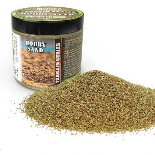 Green Stuff World Thin Hobby Sand 200 ml – Field Sand