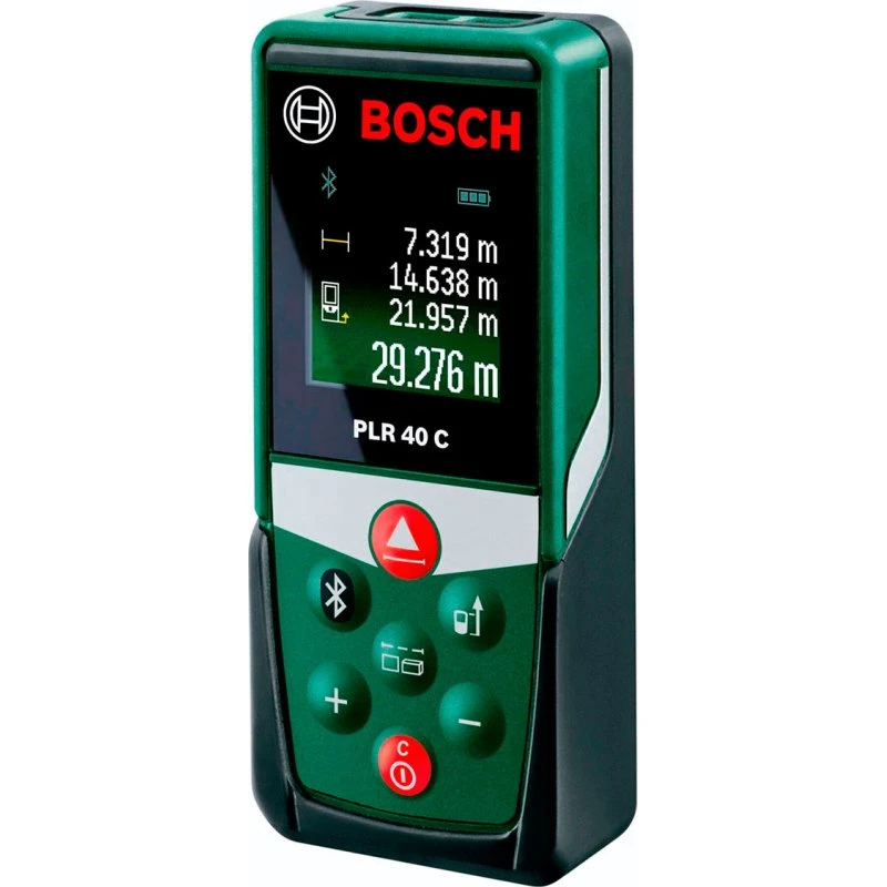 Bosch PLR40C WEU Laser Afstandsmåler (40 m) med App