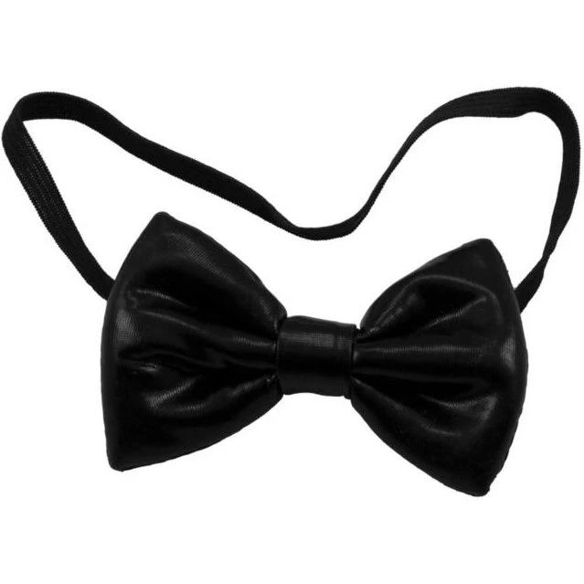 Butterfly Metallic Sort, færdigbundet med justerbar rem