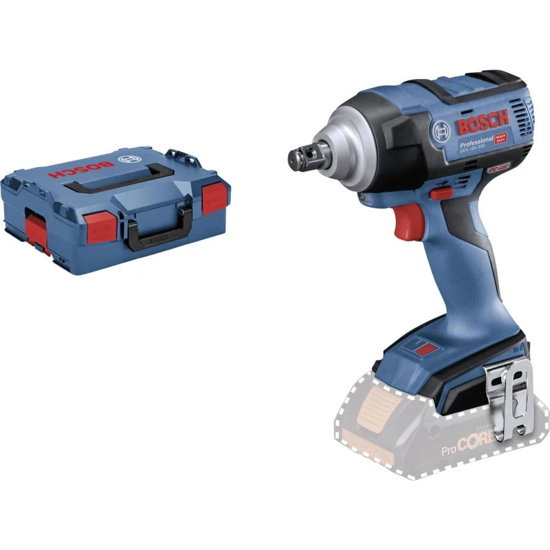 Bosch GDS EC 300 slagnøgle 18V 300Nm uden batteri & lader