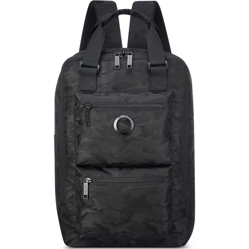 Delsey Citypak Laptop 15,6" Rygsæk Sort Camo