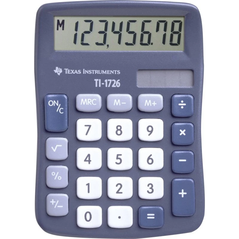 Texas Instruments TI-1726 Lommeregner med stor display