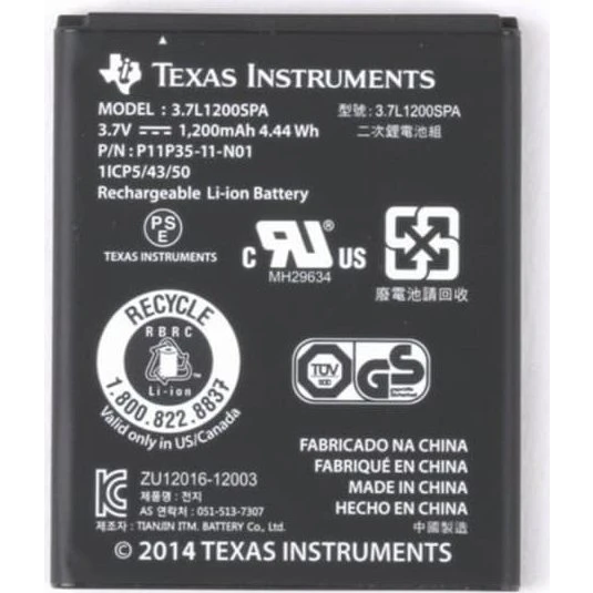 Texas Instruments TI-Nspire-batteripakke, opladbar