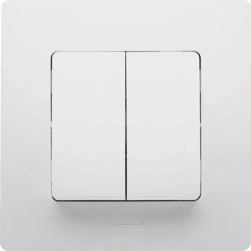 Legrand Niloé kroneafbryder 10A hvid