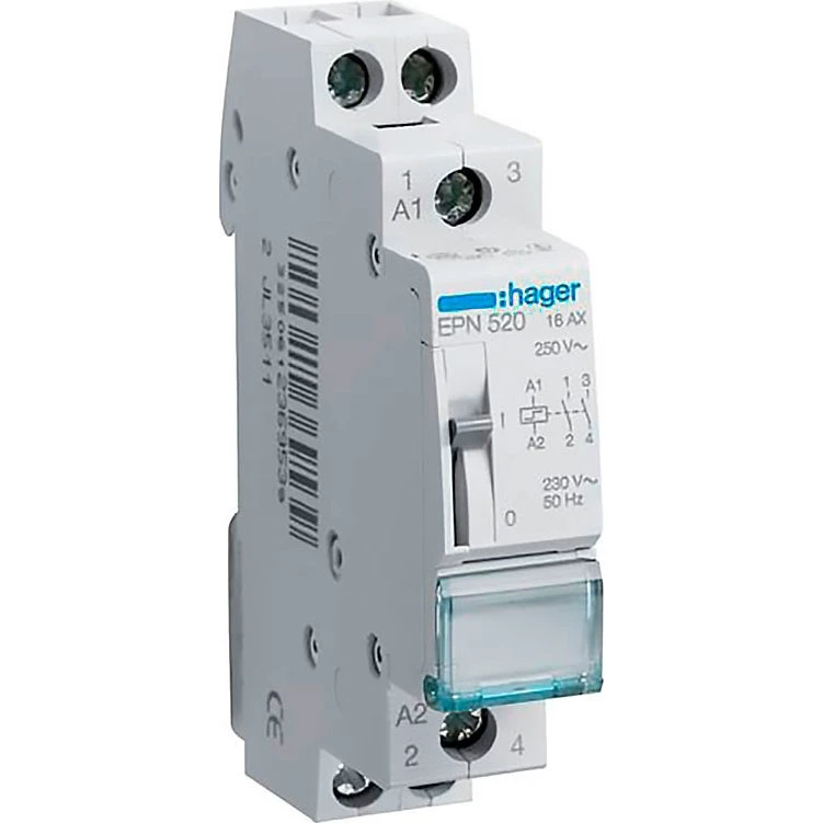 Hager Kiprelæ 230V 16A 2NO EPN520