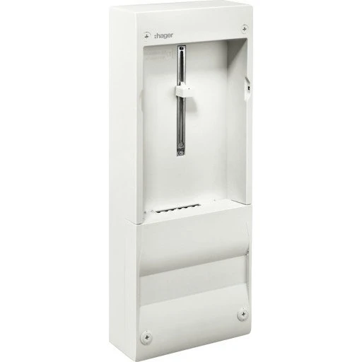Hager Gamma GA40F målerramme 63A hvid