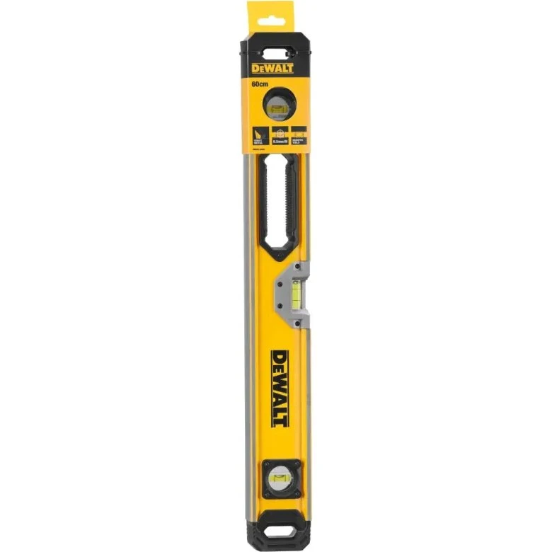 DeWALT Box Beam Vaterpas 60 cm, Sort/Gul