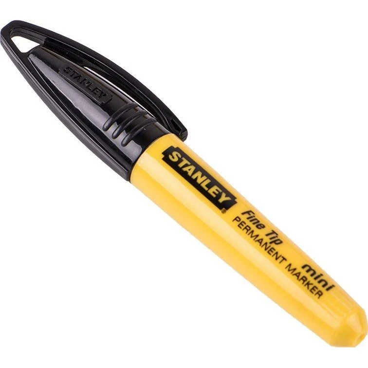 Stanley 1-47-324 Mini Fine Tip Marker Sort, 72 stk