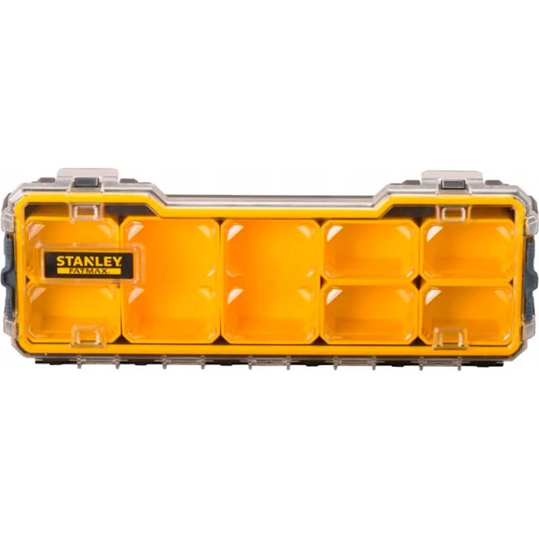 Stanley FMST1-75781 Organizer Pro 8-afdelinger, sort/gul