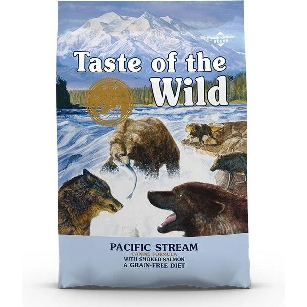 Taste of the Wild Pacific Stream kornfri hundefoder - 12,2 kg