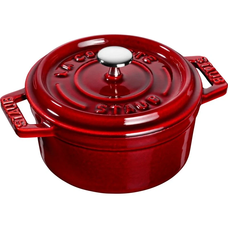 Staub La Cocotte Rund Gryde 0,25 L Rød