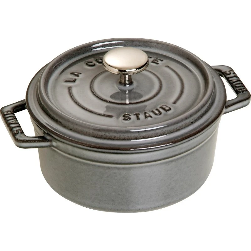 Staub La Cocotte Støbejernsgryde 400 ml Grafitgrå