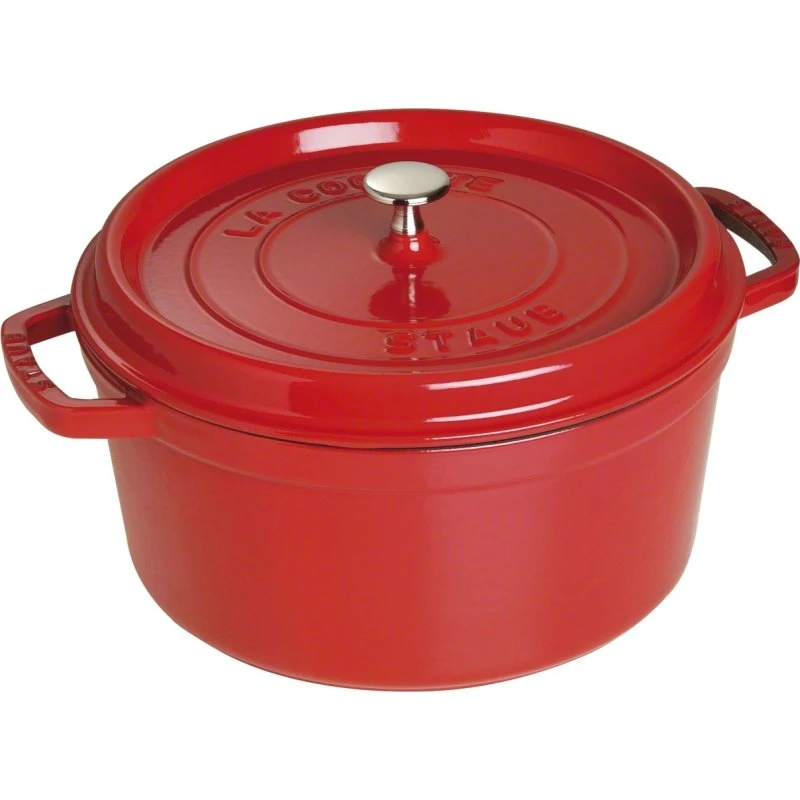 Staub La Cocotte Gryde 28cm, 6,7L, Kirsch Rød