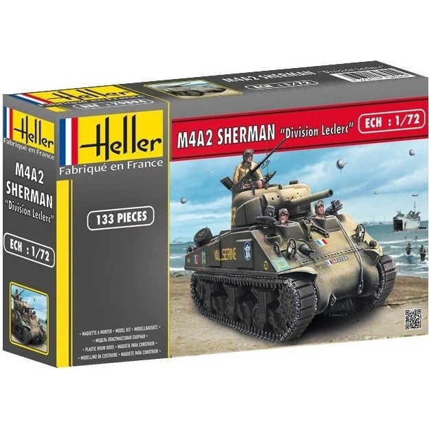 Heller M4A2 Sherman 1:72 Byggesæt