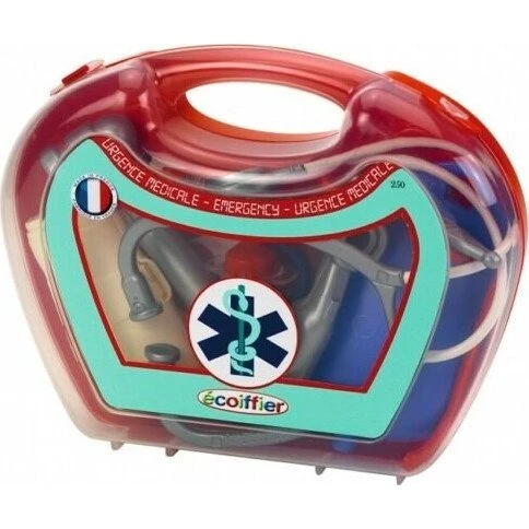 Ecoiffier Doctor's Case - Lægekuffert med 14 dele