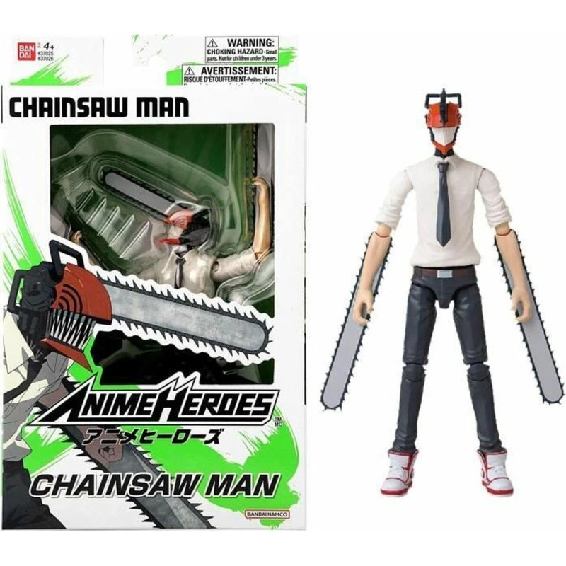 Bandai Anime Heroes Chainsaw Man 17 cm Actionfigur