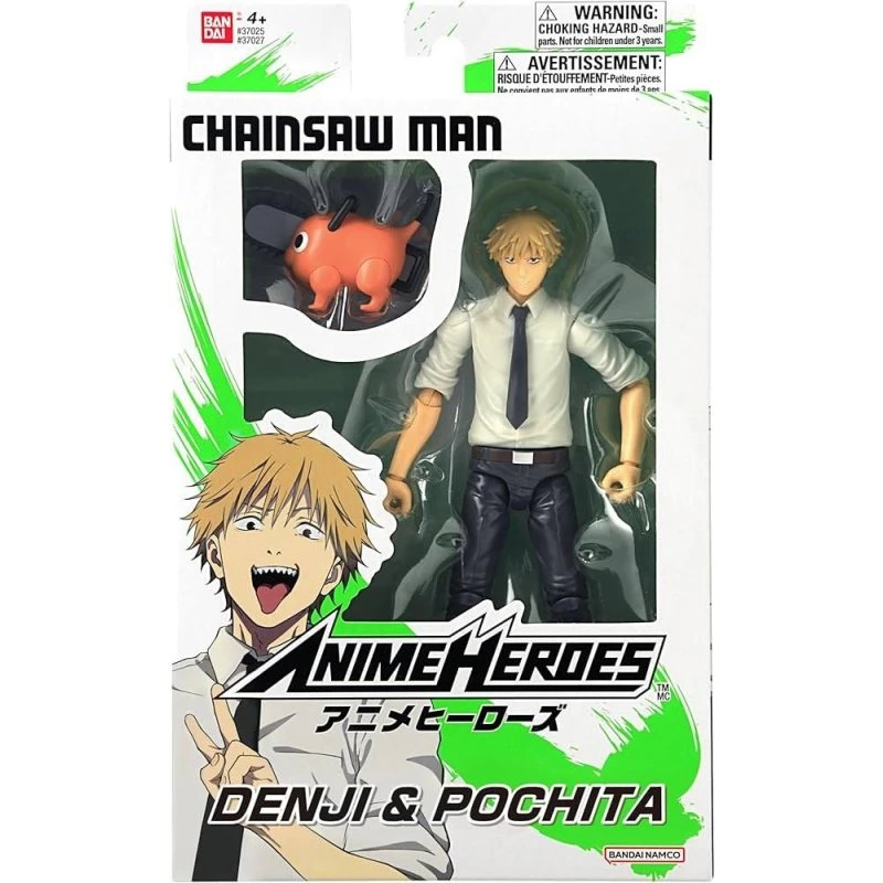 Bandai Chainsaw Man Denji & Pochita Actionfigur 17cm