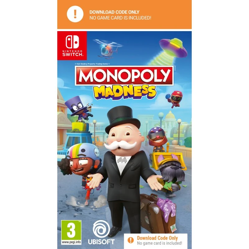 Monopoly Madness - Kode i Boks - Nintendo Switch