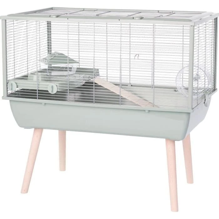 ZOLUX Neolife Hævet Gnaverbur 78x48x75 cm Grøn