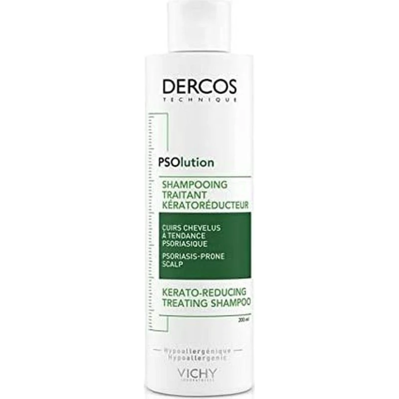 Vichy Dercos PSOlution Shampoo 200 ml til irriteret hovedbund