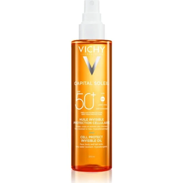 Vichy Capital Soleil Cell Protect Oil SPF50+ 200 ml