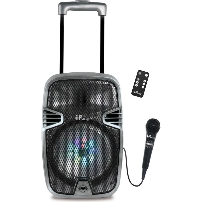 AMO Toys Music iParty 120W Bluetooth Karaoke Højttaler med LED lys