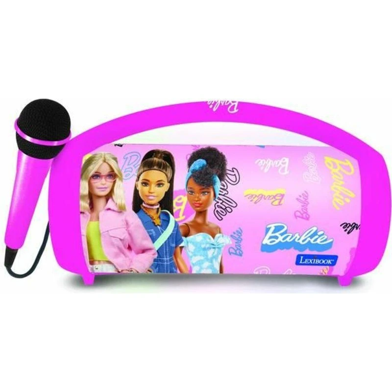 Lexibook Barbie Bluetooth-højttaler, rosa, bærbar