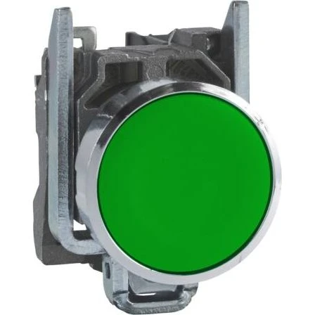 Schneider Electric Tryk Komplet Grøn 1xNO Xb4Ba31