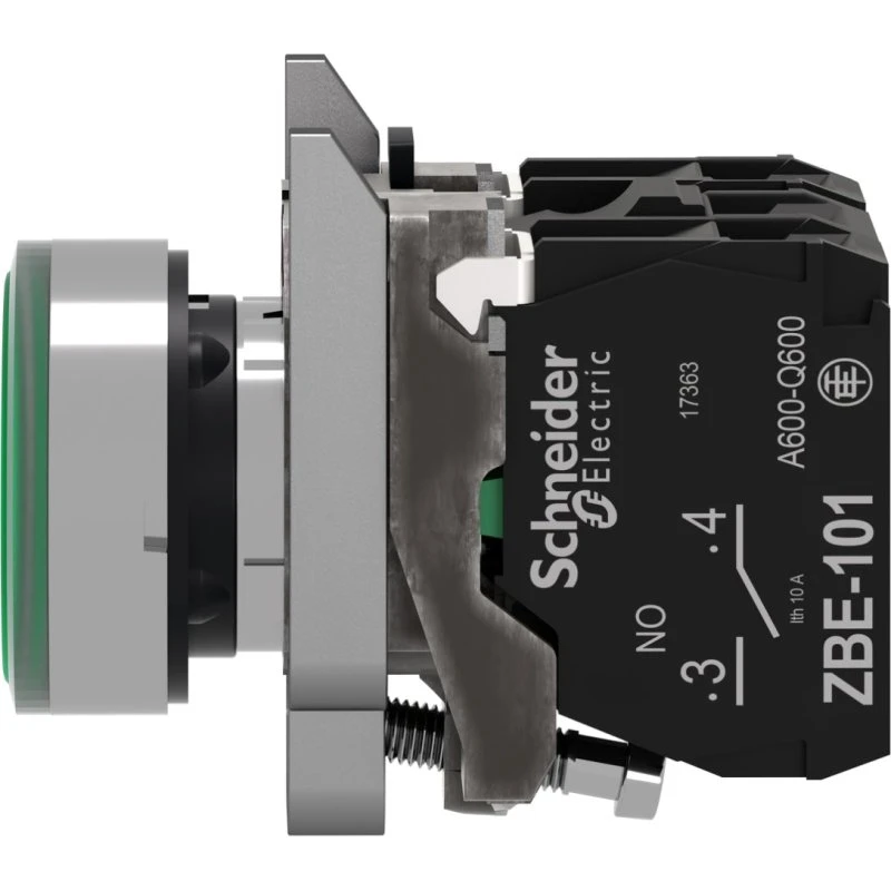 LAMPET Grøn SL+BR XB4BW33B5