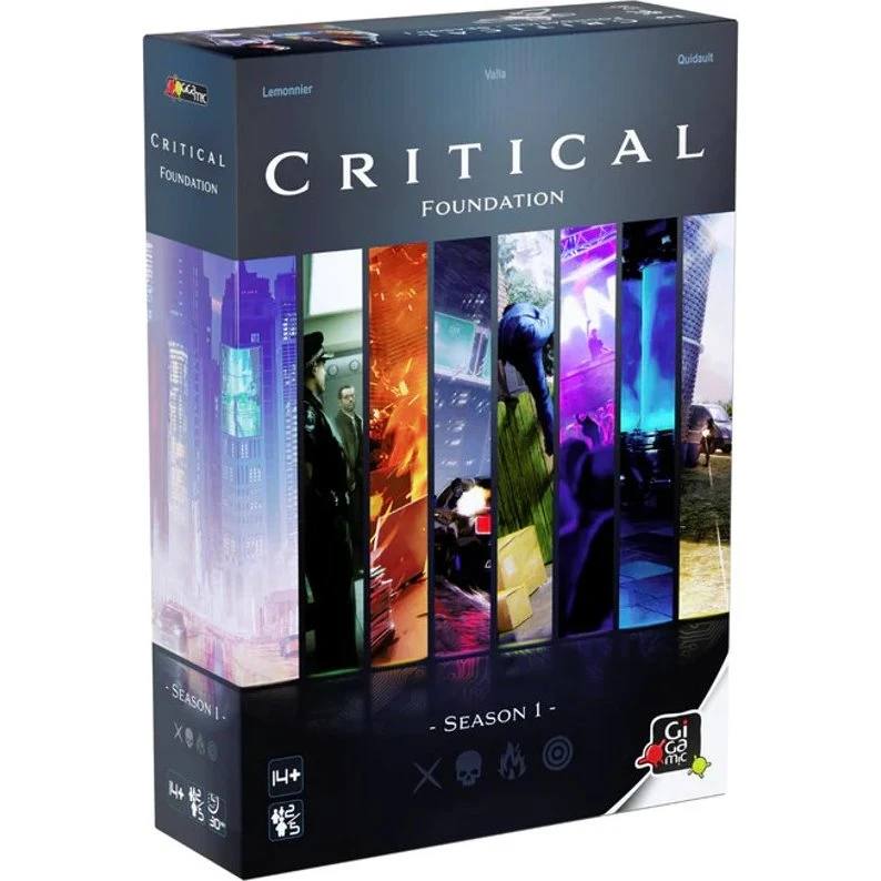 Gigamic Critical Foundation - Brætspil, 2-5 spillere, 14+ år