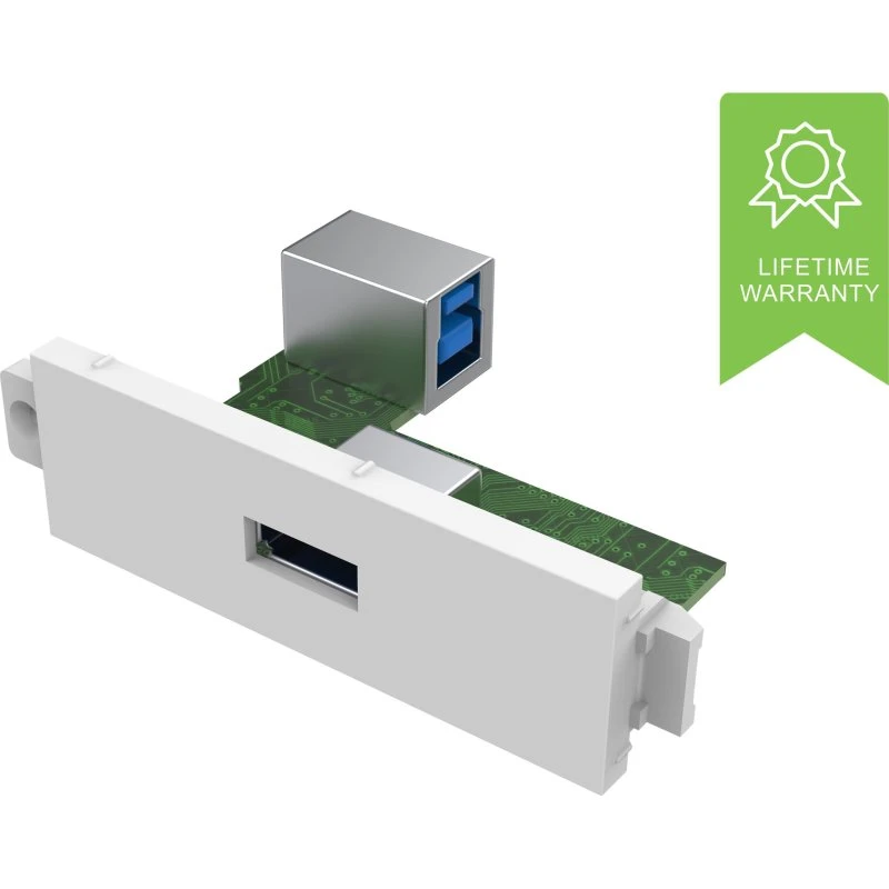 VISION TechConnect 3 USB-A modul, hvid