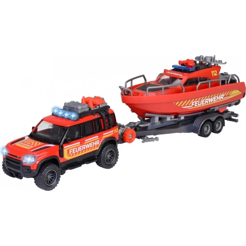 Majorette Land Rover Legetøjsbrandbil, 3+ år