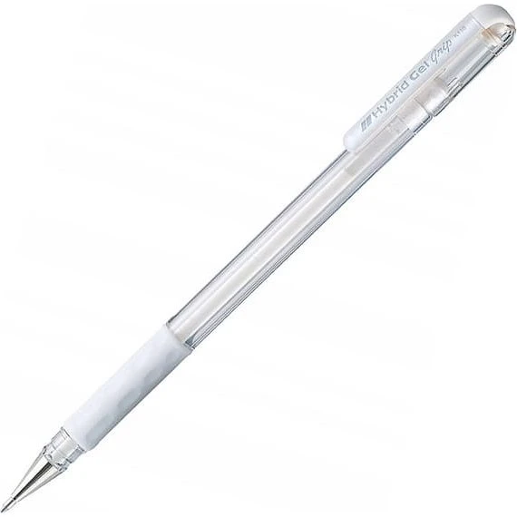 Pentel K118 Gel Pen Hvid 0,8 mm
