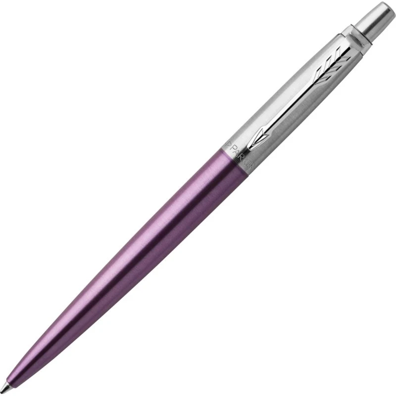 Parker Jotter Kuglepen, Victoria Violett, Medium Spids, Blå Blæk