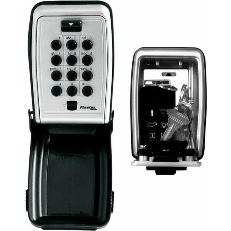Master Lock 5423EURD Nøgleskab med Kodelås, Sort/Grå, Zink
