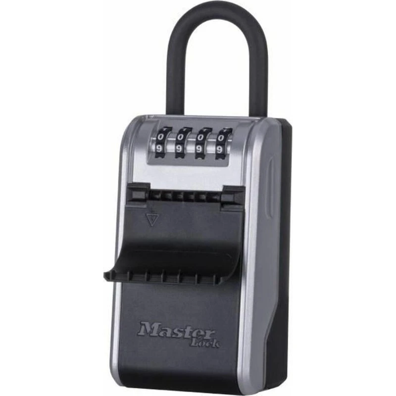 Master Lock Nøgleskab med Bøjle, 19,6 x 7,6 x 5,6 cm, Sort