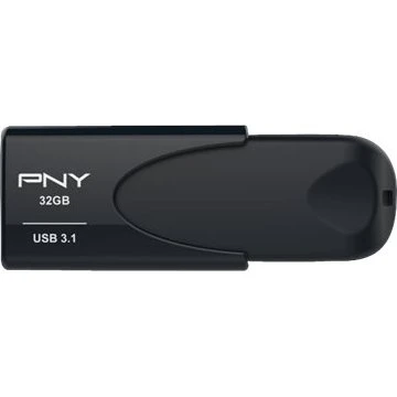 PNY Attaché 4 32GB USB 3.1 Sort