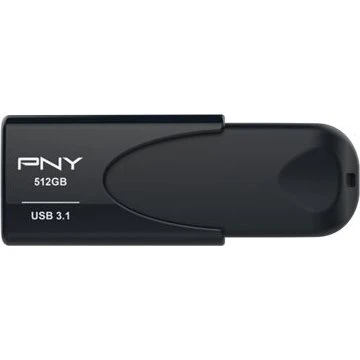 PNY Attaché 4 512 GB USB 3.1 Sort