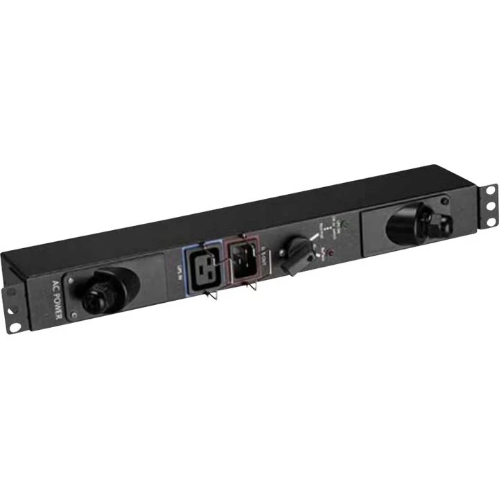 Eaton HotSwap MBP Bypass-omskifter, 3000 VA, rackversion, sort