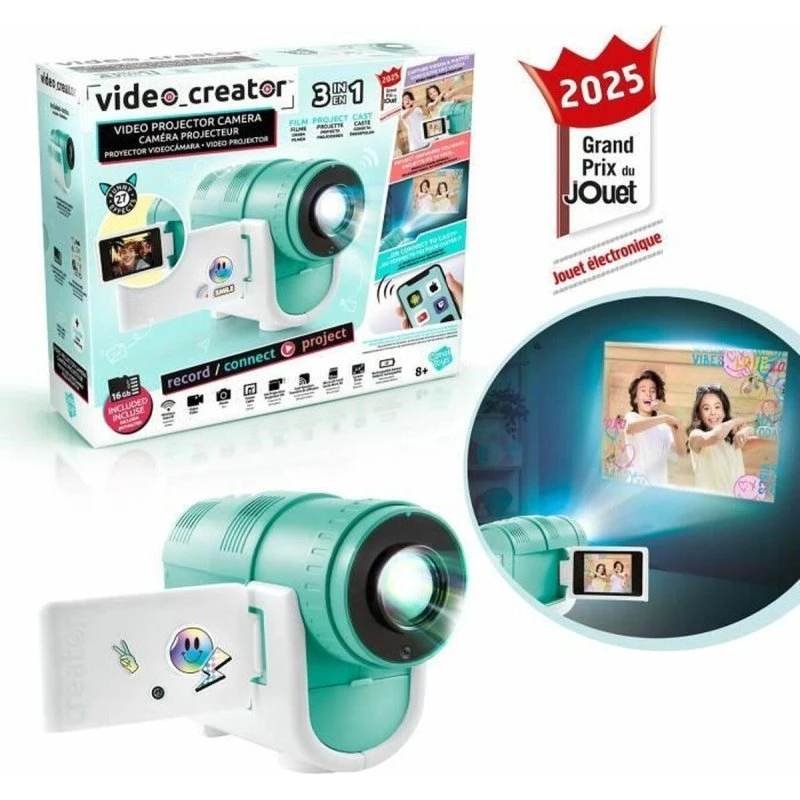 Canal Toys Studio Creator Kamera Projektor 3-i-1, blå